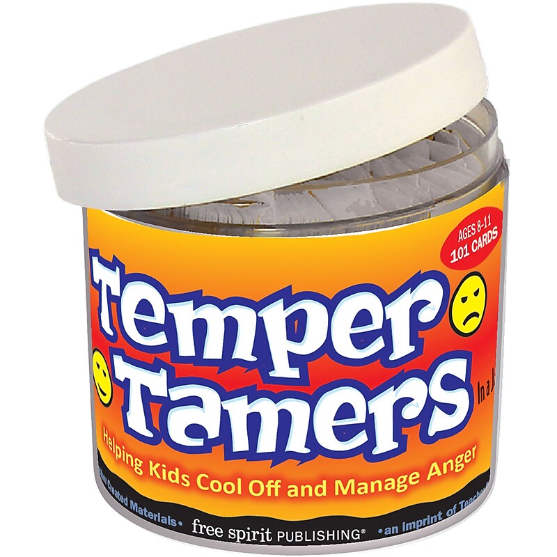 Free Spirit Publishing Temper Tamers In a Jar, Multicolored (SEP141023) image 1
