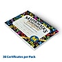 Flipside Mathematics Achievement Certificate, 8.5" x 11", Multicolor, 30/Pack, 5 Packs/Carton (VA581-5)~#|#~9D14ACFE-E947-4D94-AC2312AEE9B60837_sc7