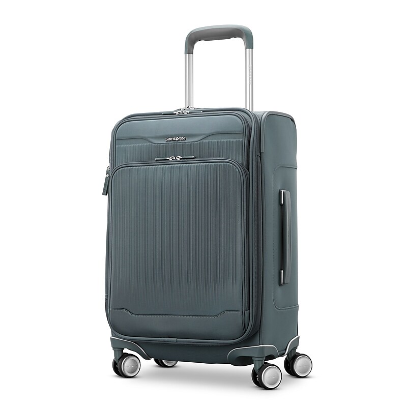 Samsonite Silhouette 18 23" Carry-On Luggage with Spinner Wheels, Slate Blue (153639-E264) image 1