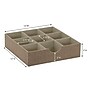 Household Essentials 9-Compartment Drawer Organizer, Tan (723-1)~#|#~9D1678AE-76A5-4E04-9FD803F9DF713059_sc7