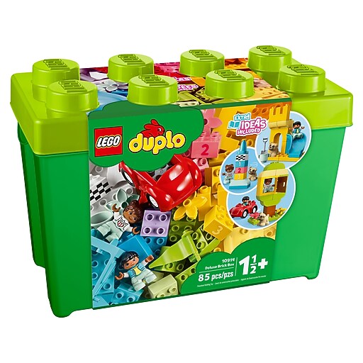 LEGO DUPLO Deluxe Brick Box Building Set (10914) Staples