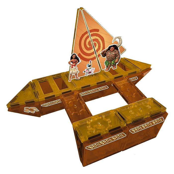 Tytan Toys Disney Moana Magnetic Tiles, 30 Pieces (TYT-DIS