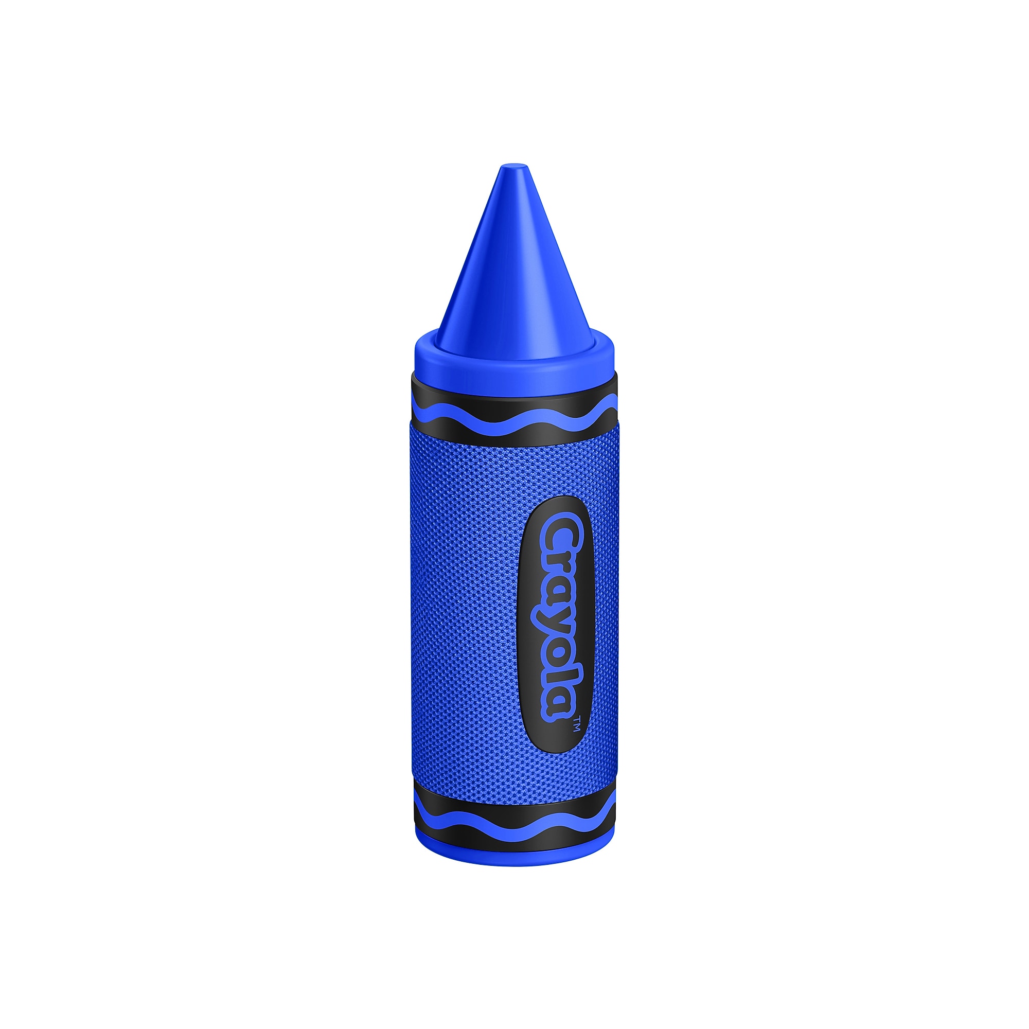 Crayola Wireless Bluetooth Portable Crayon Speaker with FM Radio, Blue (CBT450B) Sansujyuku sansujyuku.com