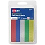 Avery Hand Written Identification & Color Coding Labels, 0.5"Dia., Blue/Gold/Green/Red/Silver, 440/Pack (6007)~#|#~9D20CCC0-D822-4447-ABEFDCB16551318E_sc7