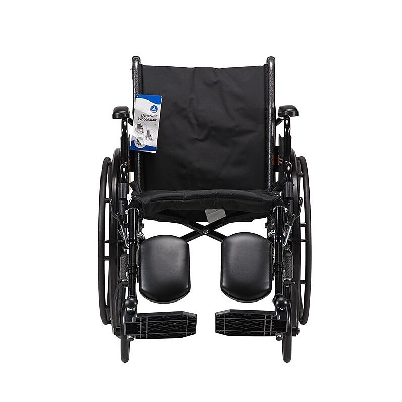 Dynarex DynaRide S3 Lite Wheelchair, 18" x 16" w/ Flip Desk Arm ELR (10230) image 1