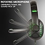 ENHANCE GX-H5 Noise Cancelling Stereo Gaming Headset, 3.5mm, Green (ENGXH50100GNWS)~#|#~9D24463F-7FB0-4669-A6020CDD62AE6F0C_sc7