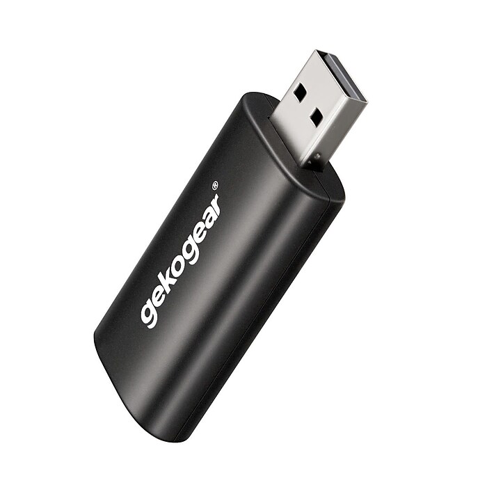 GekoGear Orbit A100 Wireless USB Dongle Compatible with