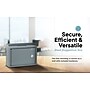 AdirOffice Steel Multipurpose Drop Box Interoffice Mailbox, Medium, Gray (631-02-GRY-PKG)~#|#~9D2E280F-F783-41C2-85A57332AA161E39_sc7