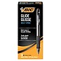BIC GLIDE Bold Retractable Ballpoint Pen, Bold Point, 1.6mm, Black Ink, Dozen (18510/VLGB11BK)~#|#~9D37EBD8-1322-4E7C-B1D89BA3F5C84277_sc7