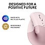 Logitech Lift Vertical Wireless Ergonomic Optical Mouse, Rose (910-006472)~#|#~9D3811B8-C2FE-4B40-B927D3E40FBEE089_sc7