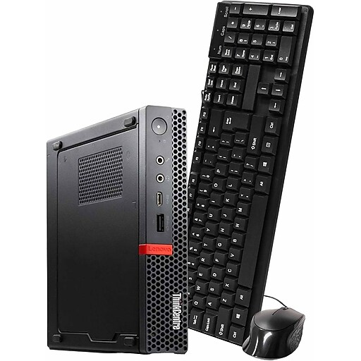 Lenovo ThinkCentre Refurbished Micro Desktop Computer, Intel Core