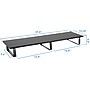 Mount-It! Extra Wide Monitor Riser for 2 Screens, Black (MI-7267)~#|#~9D4718AA-0D26-4FBC-8A65C04120423F6E_sc7