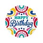 Creative Converting Swirls Birthday Plates and Napkins Kit, Assorted Colors (DTC9126E2G)~#|#~9D4DB2AE-B4E7-4174-A3C407F3C389672D_sc7