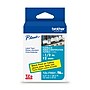 Brother P-touch Flexible ID Laminated Label Tape, ~1/2" x 26.2', Black on Yellow (TZeFX631)~#|#~9D52B86F-13C4-411B-8FDE95223BAB4834_sc7