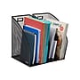 Mind Reader Vertical File Storage Desktop Organizer, Metal, Black, 2/Pack (JMAG2-BLK)~#|#~9D53B9E8-43D7-43AC-A2F3D33342D9012B_sc7