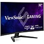 ViewSonic 32" Curved QHD VA 180Hz LED AMD FreeSync Gaming Monitor, HDR10, Built-In Speaker, Black (VX3228C-2K)~#|#~9D583E8C-6CF8-41C0-823C8C707D1CF2FF_sc7