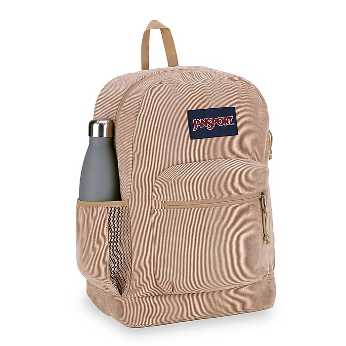 JanSport Cross Town Plus Remix Laptop Backpack, Small, Travertine