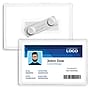 Staples Magnetic Badge Holders, 2.25" x 3.5", Vinyl, Clear, 25/Pack (51925)~#|#~9D60BAEB-0BD6-4DD4-A5E47C183EC221AB_sc7