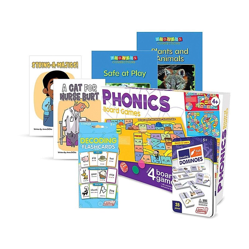 Science of Reading Decodables Book & Tool Kit, Assorted Colors (LR4522) image 1