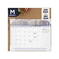 2024 AT-A-GLANCE Panoramic Landscape 22" x 17" Monthly Desk Pad Calendar (89802-24)