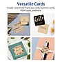 Avery Integrated Cards, 3" x 3", Matte Kraft Brown, 150/Pack (95336)~#|#~9D649F6D-49DC-46D0-AD351A5DBF36FDA7_sc7