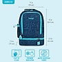 bentgo 2-in-1 Kids Abyss Blue Speckle Laptop Backpack, Large (BGBKPAK-BLSP)~#|#~9D652583-3DD7-4A12-93991F402EA33762_sc7
