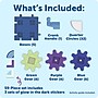 Learning Resources Gears! Gears! Gears! Spinning PatternGears, 101 Pieces/Set (LER9326)~#|#~9D654F7C-9619-435F-A6C89A46C0782CB6_sc7