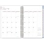 2025 Blue Sky Rachel Parcell Parcella 5" x 8" Weekly & Monthly Planner, Plastic Cover, Blue/White (151202)~#|#~9D663950-9026-42F7-A0FEC7854DC65178_sc7