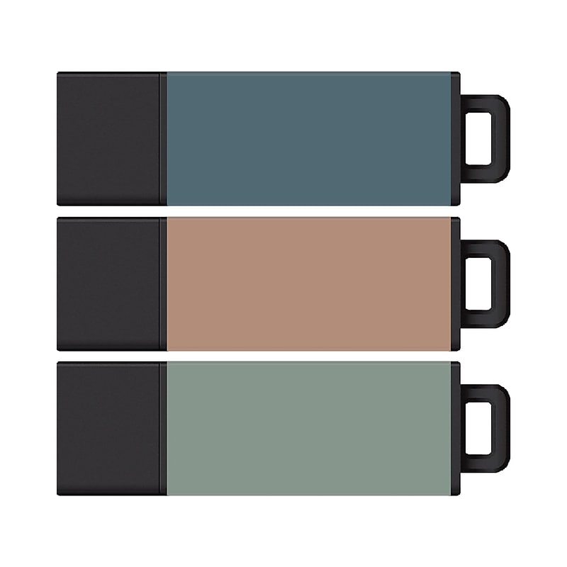 Centon Datastick Pro2 32GB Flash Drives, Assorted Colors, 3/Pack (C1-U2P021-32G-3) image 1