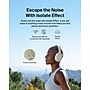 Belkin SoundForm Isolate Wireless Noise Cancelling Headphones, Bluetooth, Sand (AUD008fqSA)~#|#~9D7D5DAE-DD67-4CCF-BC3F759F62E24C3F_sc7