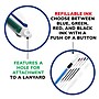 BIC 4-Color Retractable Ballpoint Pen, Medium Point, 1.0mm, Multicolor, Dozen (MM11-AST)~#|#~9D82E73D-130B-4E96-835F8A6EEFD161BD_sc7