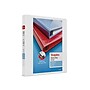 Staples Heavy Duty 1" 3-Ring View Binder, D-Ring, White (ST56262-CC)~#|#~9D838B46-4168-49FF-8410B649E254CDCB_sc7