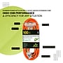 Power by GoGreen GG-15000 Heavy Duty Lighted End 100' Extension Cord, 3-Outlet, Orange (GG-15000)~#|#~9D843B63-0276-4F10-892B145CCE235CAA_sc7