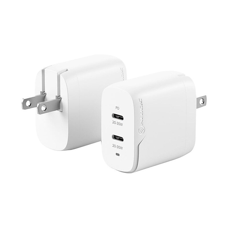 Alogic 2 Port 32W Rapid Power USB-C GaN Wall Charger (WCG2X32-US) image 1