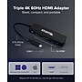 Plugable MSTH3 USB-C to HDMI Multi-Display Adapter, Male to Female, Black (USBC-MSTH3) ~#|#~9D8C0EDB-8495-43CE-A40FE8D84B8EA304_sc7