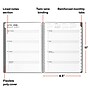 2026–2027 Staples 8.5" x 11" Academic Weekly and Monthly Planner, Gray (ST63502-27)~#|#~9D8E7D80-F1EE-4335-8FCFC1C5B9D66F6A_sc7