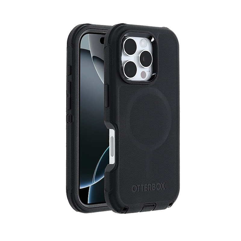 OtterBox React MagSafe Phone Case for Apple iPhone 16 Plus, Shock Absorbing, Clear (77-99693) image 1