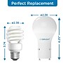 Viribright A19 9 Watts Daylight LED Household Bulb, 12/Box (640337-12)~#|#~9D955B39-09C1-4424-80C8FC3659725DDB_sc7