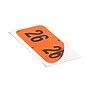 Smead ETYJ Color-Coded Year "26" Labels, 1-1/2" x 3/4", Orange, 500/Roll (68326)~#|#~9D978A19-E261-4768-AD56AAB27A87783C_sc7