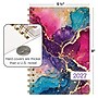 2027 Excello Brands 6" x 8" Weekly & Monthly Standard Planner, Paperboard Cover, Rainbow Gold Marble (FSHN-CY27-58-36)~#|#~9D996B65-8A02-4AD2-A55B48BA69D2A5B0_sc7