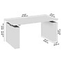 Bush Business Furniture Stratus 60"W Electric Rectangular Adjustable Standing Desk, White (SUT001WH)~#|#~9D99B05E-3BD2-49DA-9441DCF167C27D50_sc7