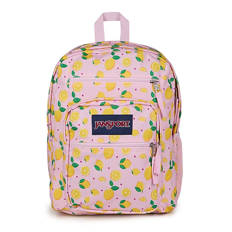 JanSport Big Student Laptop Backpack, Large, Lemonade Stand Pink (JS0A47JKA3C) image 1