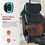 Sharper Image Algrove Comfort-X Ergonomic Swivel Executive Massage Chair, Black/Blue (60117-BLKBLU)~#|#~9D9F6035-6285-4C8D-ABFFF4B15E9ED42D_sc7