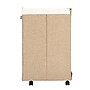 Household Essentials Rolling Hamper with Lid, Latte (HE1058)~#|#~9D9F63BB-ACF4-40B5-9382DEE40C55EA56_sc7