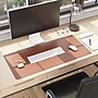 Smead Large Vegan Leather Anti-Slip Desk Pad, 36" x 17", Brown (SMD64827)~#|#~9DA25AF9-D69F-4934-80C4D183ACE501AB_sc7