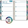 2026-2027 Excello Brands 8" x 5.5" Academic Weekly & Monthly Planner, Paperboard Cover, Teal Floral (FSHN-AY26-58-17)~#|#~9DA4CA83-DDDE-4FB5-BCA0E77093CBBEBD_sc7