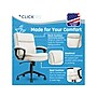 Click365 Transform 2.0 Ergonomic Bonded Leather Swivel Desk Chair, White (CCHR10007C)~#|#~9DA52C56-6FE5-4BC4-ABB3B442ACB424BF_sc7