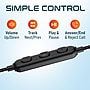 Delton 24ECA Wired Stereo Earbuds with Microphone, USB-C and USB-A Adapter, Black (DWH24ECA)~#|#~9DA5BFA2-F0B8-463A-9C0C89DA948D9087_sc7