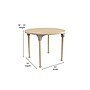 Flash Furniture Bright Beginnings Hercules 33" Round Table, Height Adjustable, Beech (MK-ME088021-GG)~#|#~9DAABE1F-4460-4CD9-BF810D57B18F3D8E_sc7