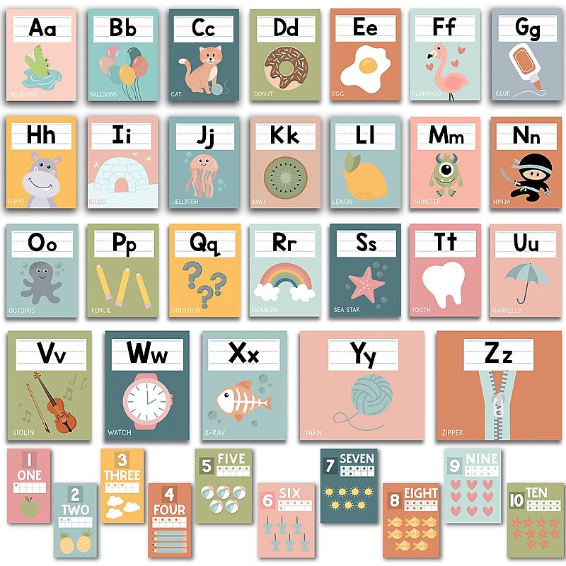 Hadley Designs 14" Letters and Numbers, 12/Set (HDDX004BDT9M3) image 1